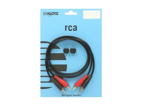 Twincable RCA-RCA schwarz 6m