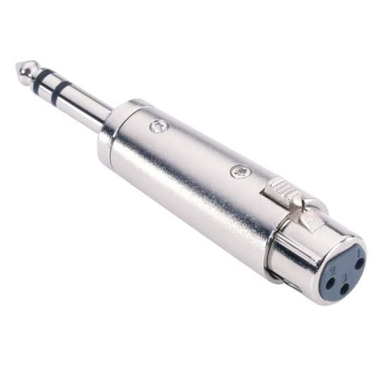 7856 Adapter 6,3 mm Klinke stereo male auf XLR female